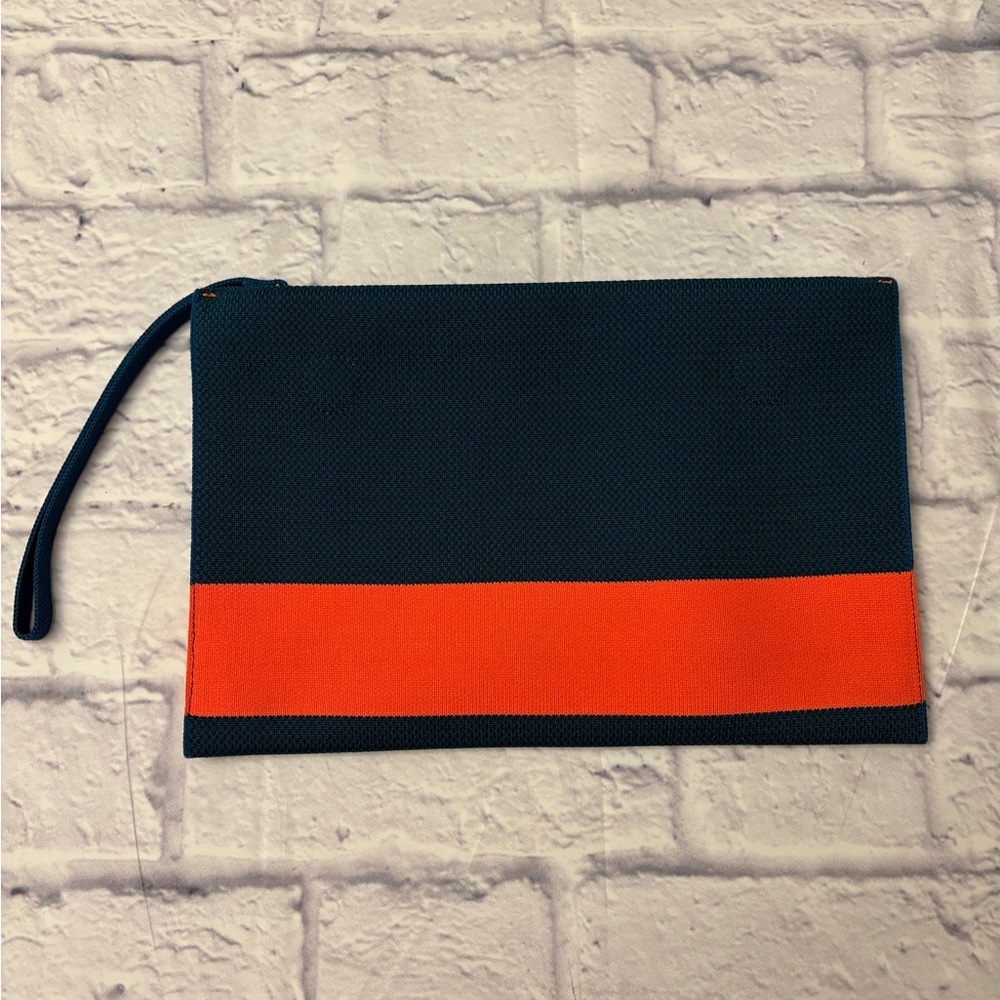 Rothy's Teal and Orange Wristlet